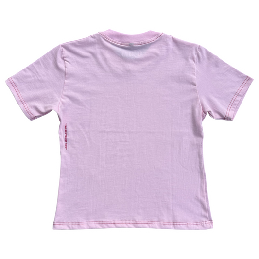 WORDING BABY TEE (PINK)