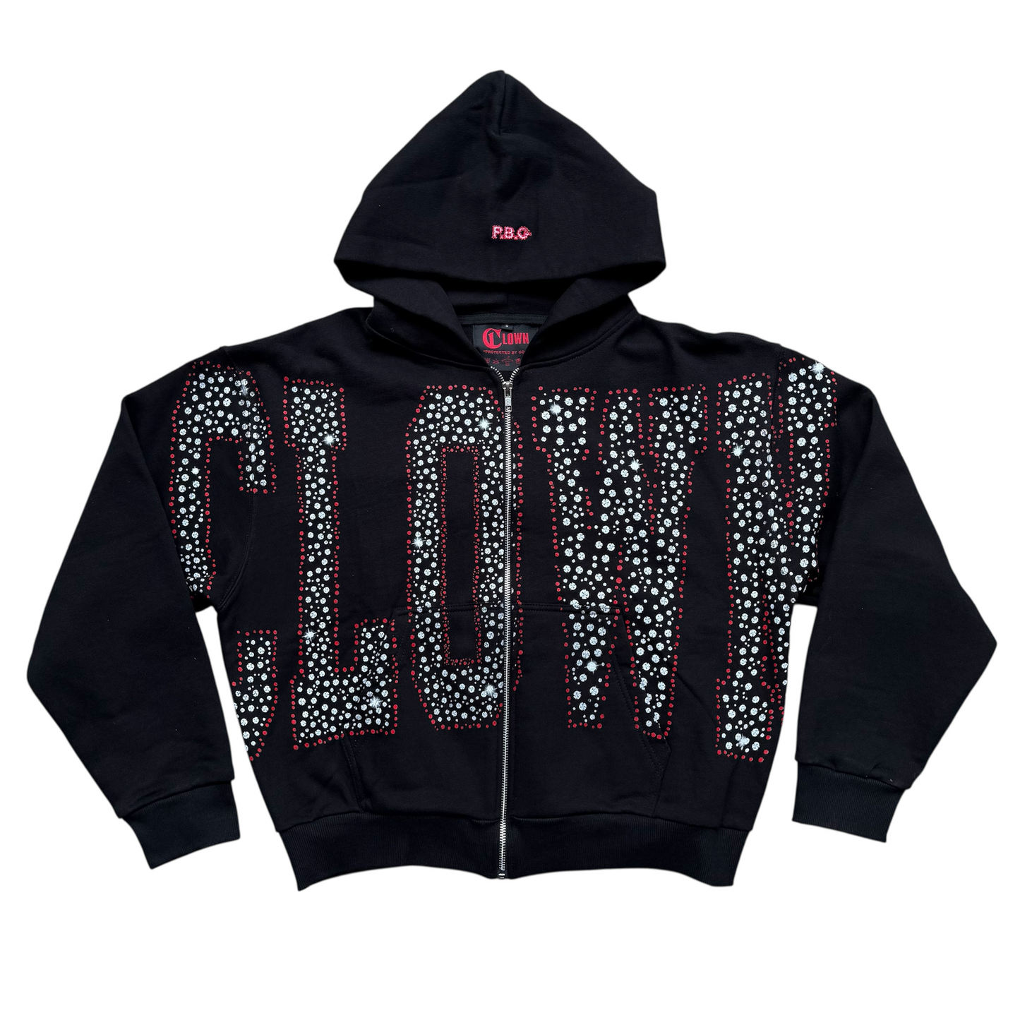 RHINESTONES HOODIE