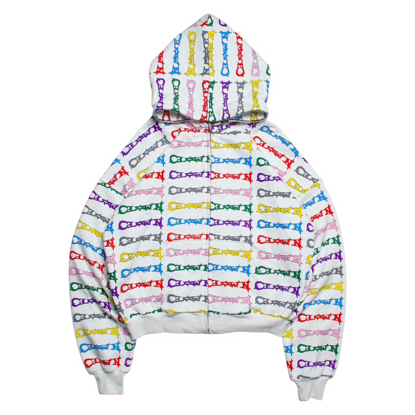 CLOWN ZIP-UP HOODIE