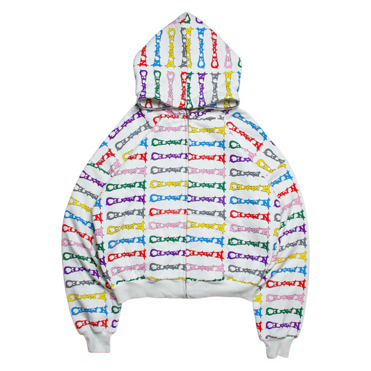CLOWN ZIP-UP HOODIE
