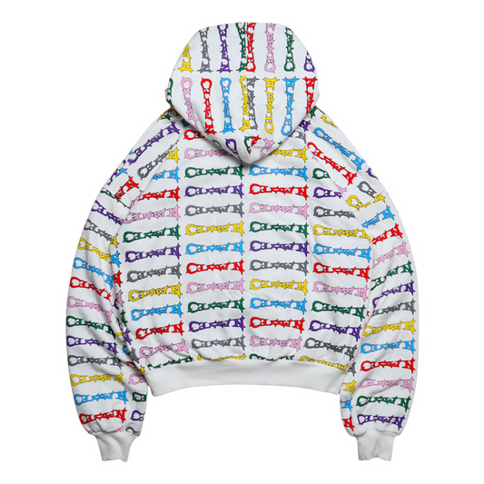 CLOWN ZIP-UP HOODIE