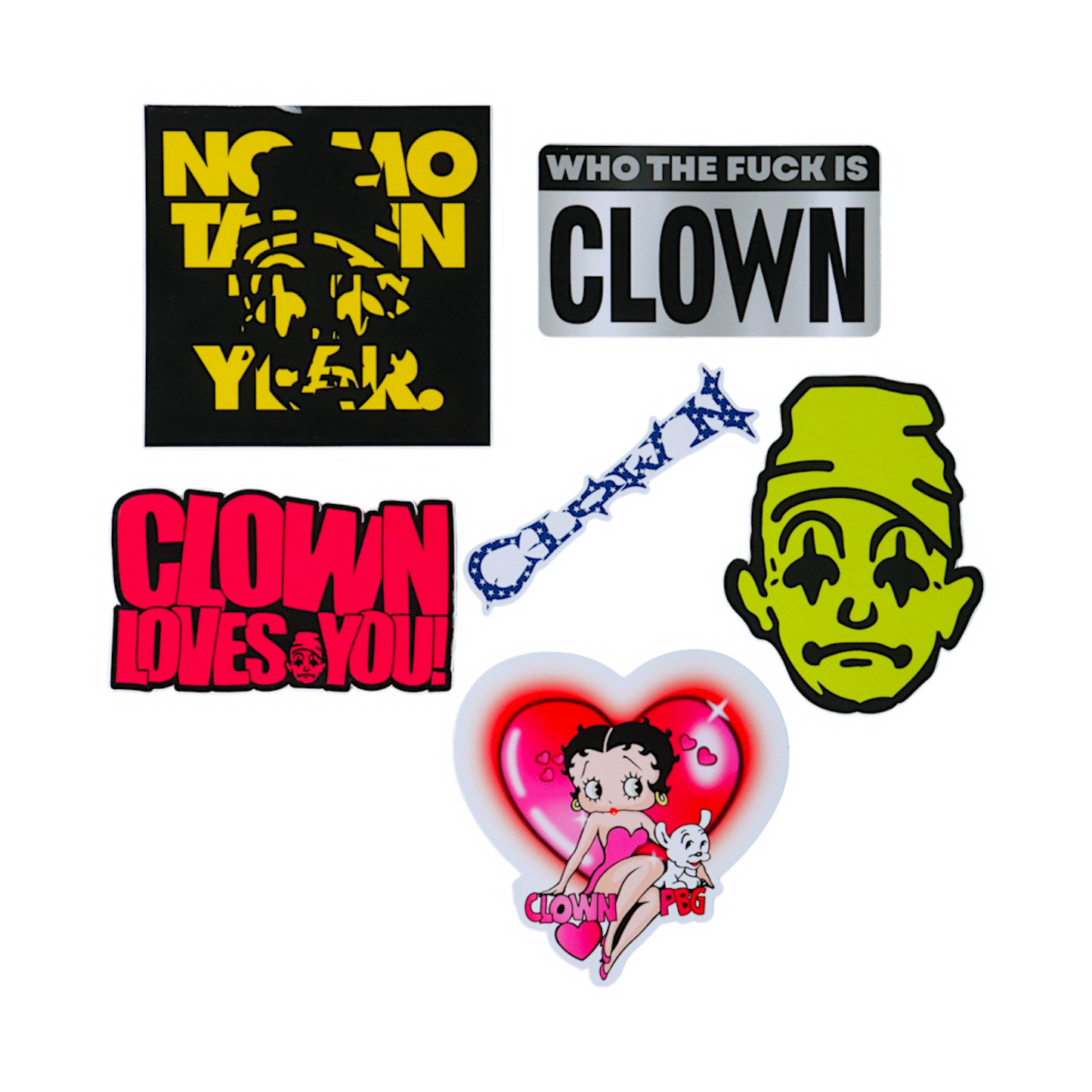 STICKER PACK (6PCS)