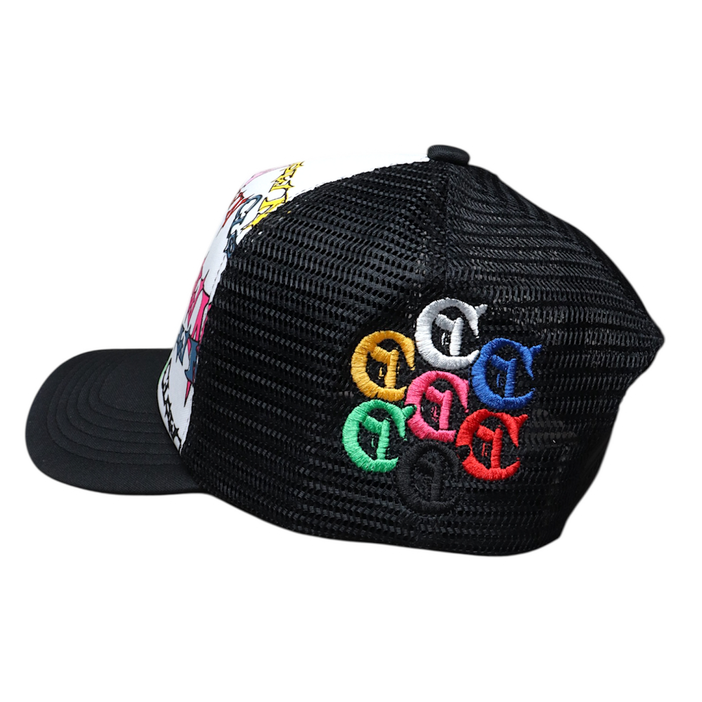 Y2K TRUCKER CAP (BLACK)
