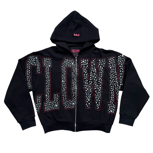 RHINESTONES HOODIE